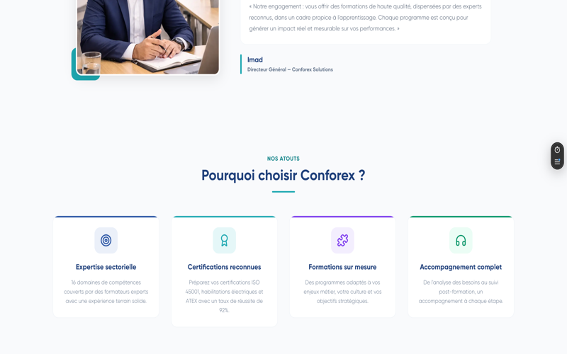 Conforex Solutions — capture